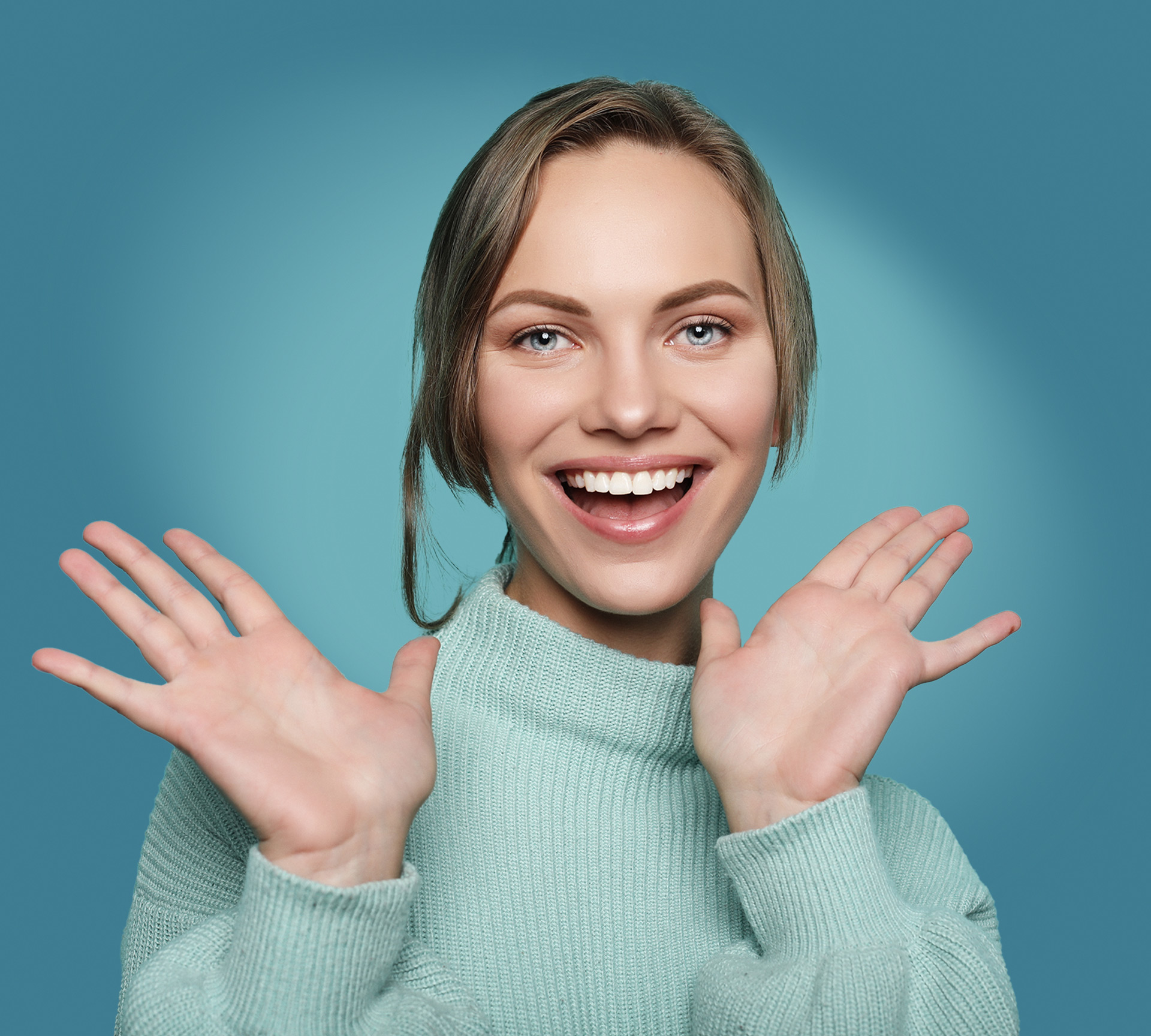 Uśmiechnięta kobieta